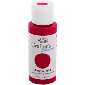 Farba akrylowa R&L Crafter's Choice 59ml, Czerwona/Carmine